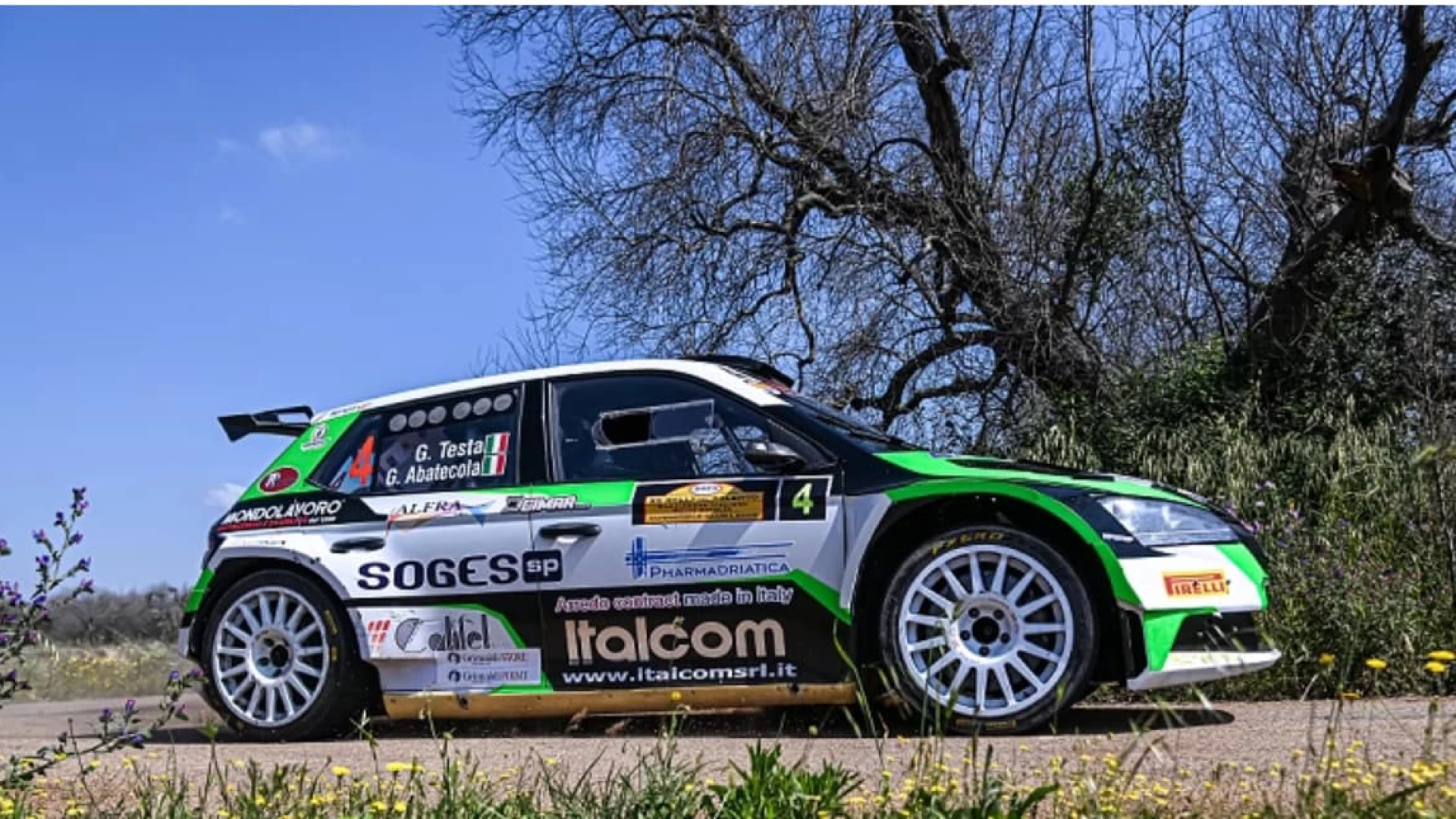 Trofeo Italiano Rally, Giuseppe Testa si mantiene al vertice della classifica dopo il terzo posto al Rally di San Martino di Castrozza